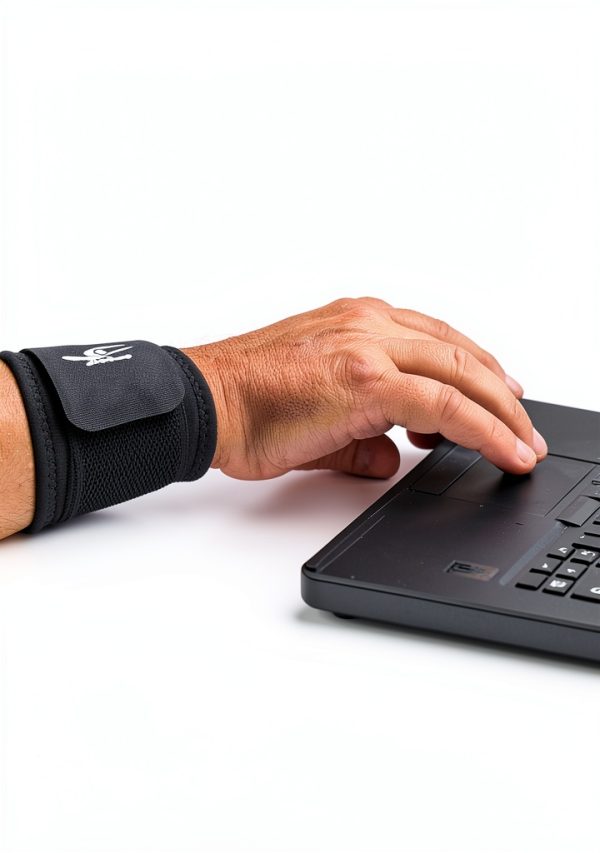 Wrist Compression Strap HiRui 2-Pack Adjustable Brace for Relief-3