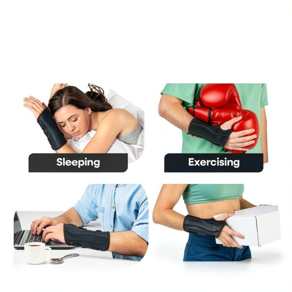 Carpal Tunnel Wrist Brace Armstrong America Left Small Wrist Support-6
