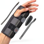 DR. BRACE Adjustable Wrist Brace for Carpal Tunnel S/M Right Hand Grey-0