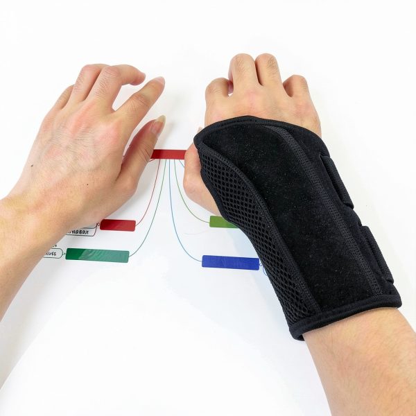 NuCamper Wrist Brace Carpal Tunnel Right Hand Pink Small-Medium-5