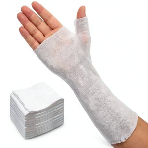 Velpeau Hand Socks Splint Pack of 10 Breathable Stockinette White-0