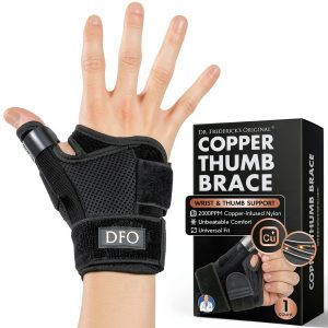 Copper Thumb Brace Dr Fredericks Original Adjustable Wrist Support-0
